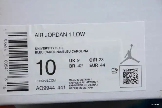 Cheap MAX Jordan 1 Air (W) Low UNC AO9944-441 0513